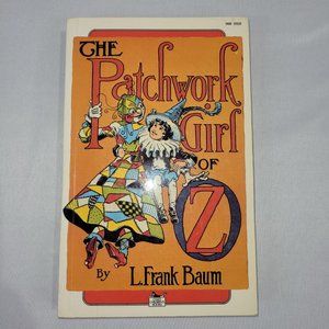 L Frank Baum The Patchwork Girl of Oz 1980 Softcover Book Oversize Paperback